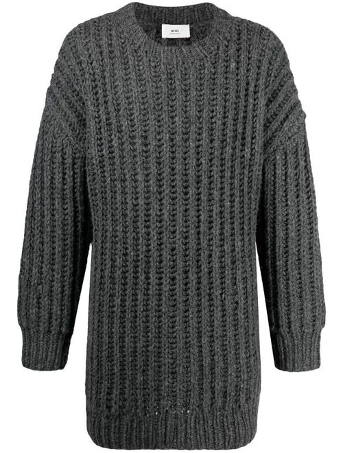 AMI Paris chunky-knit jumper