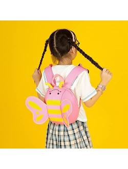 Usyfakgh Backpack for Girls School Season Student Backpack Funny Cute Bee Shape Pattern Children Cartoon Bag Backpack Purse for Women