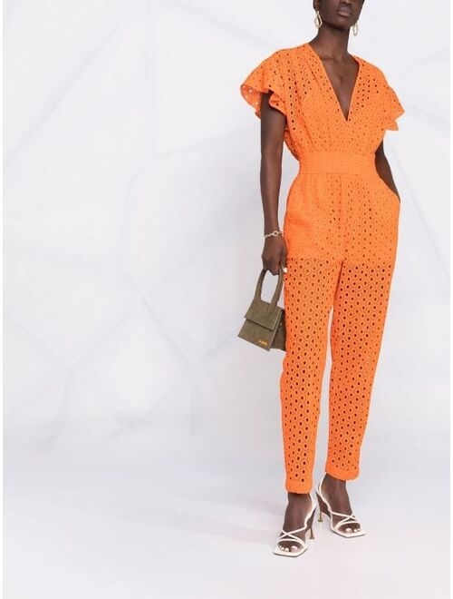 PINKO broderie anglaise jumpsuit