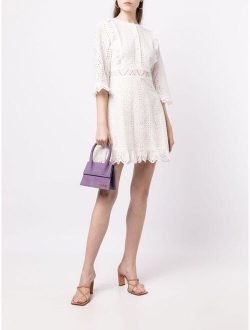 TWINSET broderie anglaise cotton dress