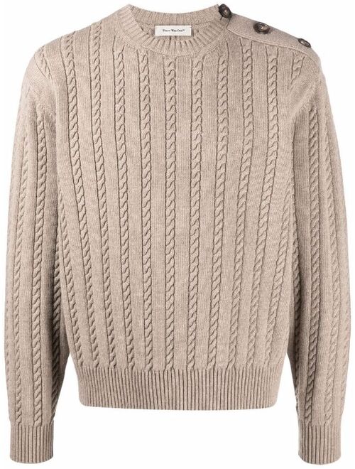 There Was One cable knit jumper