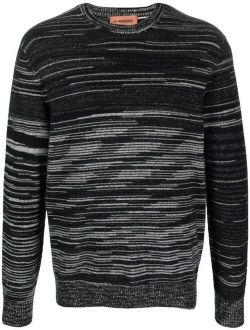 Missoni stripe-print cashmere jumper