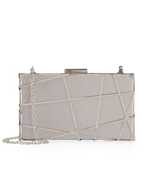 Gunne Sax by Jessica McClintock Harvey Metal Frame Box Clutch
