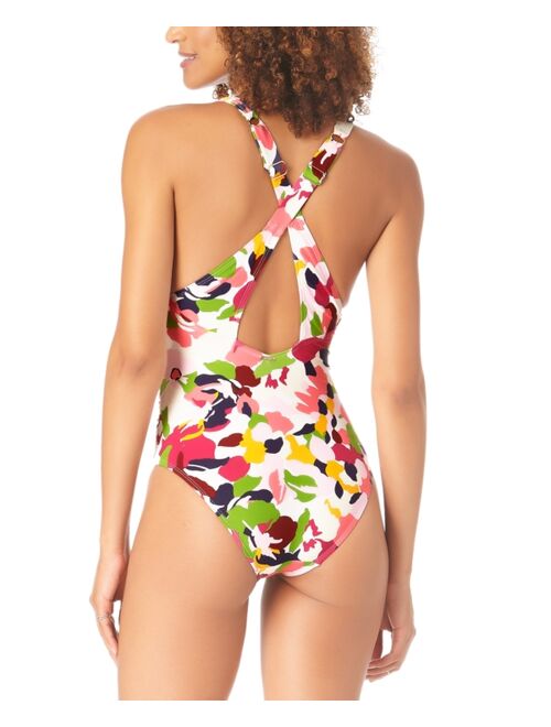 Anne Cole Women's Camo-Petal One-Piece Swimsuit