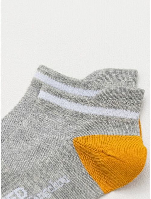 Shein 10pairs Men Letter Graphic Ankle Socks