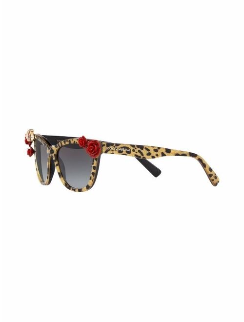 Dolce & Gabbana Eyewear Blooming cat-eye sunglasses