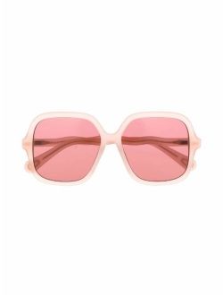 Chloe Kids square-frame sunglasses
