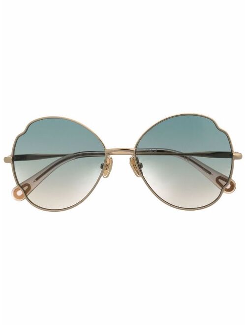 Chloe Kids round-frame sunglasses