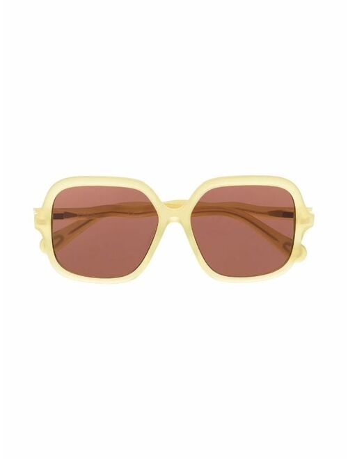 Chloe Kids oversized-frame sunglasses