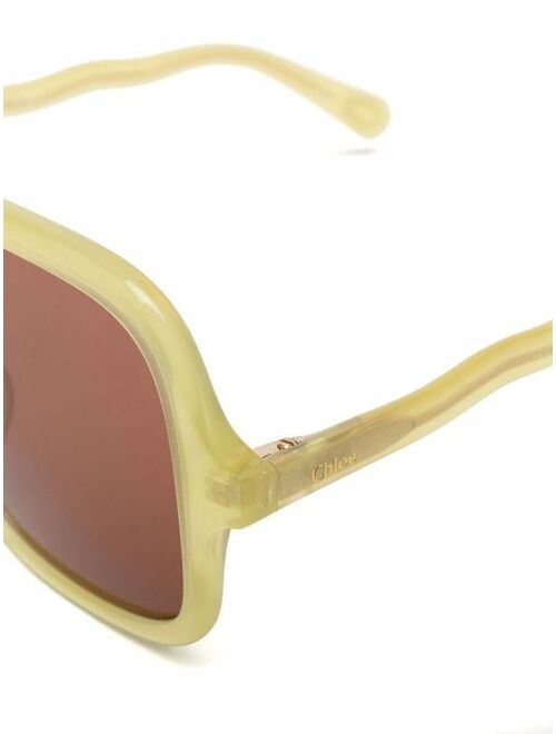 Chloe Kids oversized-frame sunglasses