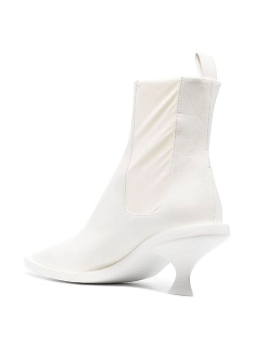 Jil Sander crystal-embellished 70mm ankle boots