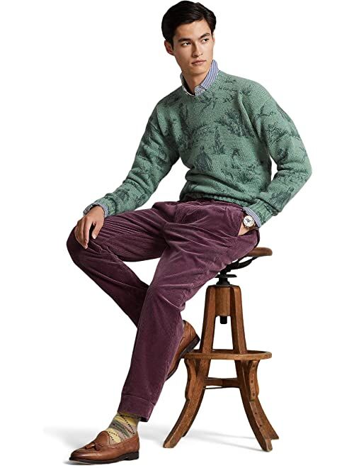 Polo Ralph Lauren Scenic-Print Wool Sweater