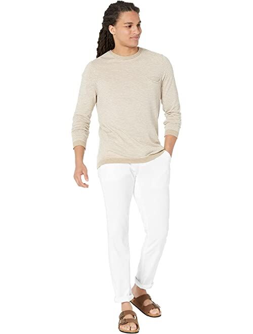 BENSON Carmel Cotton Stripe Sweater