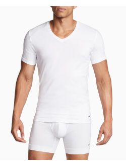 Men's 2-Pk. Dri-FIT Essential Cotton Stretch V-Neck Shirt