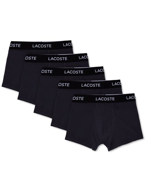 Lacoste Men's Trunk, Pack of 5