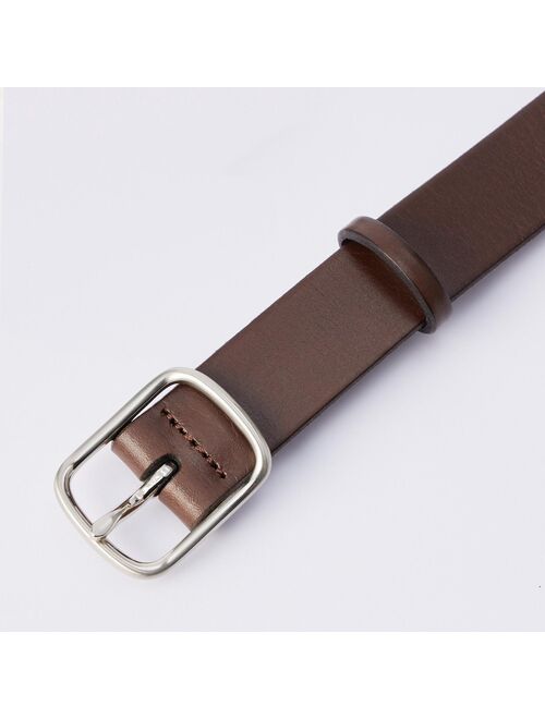 Uniqlo Dressy Casual Styles Leather Clean Belt