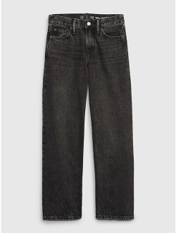 Kids 100% Organic '90s Loose Jeans with Washwell
