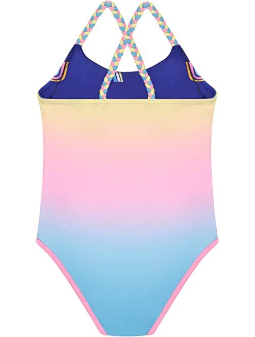 ANDY & EVAN KIDS Reversible Rainbow Swim Suit (Toddler/Little Kids)