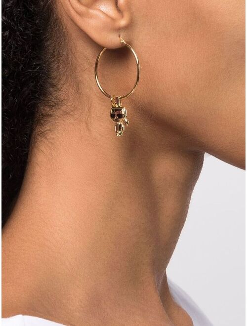Karl Lagerfeld Ikonik hoop earrings