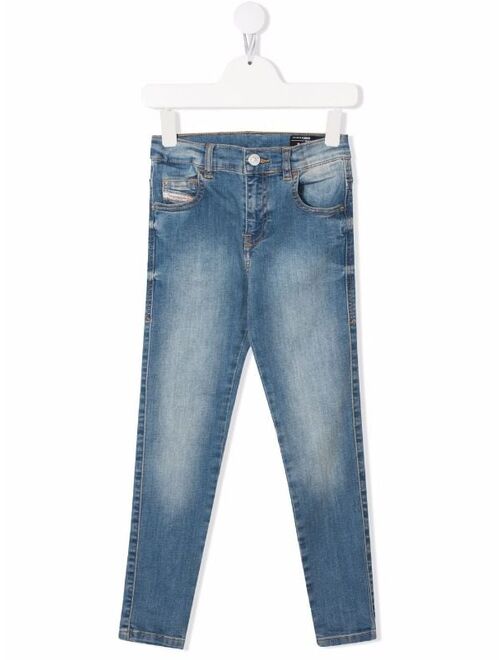 Diesel Kids mid-rise skinny jeans
