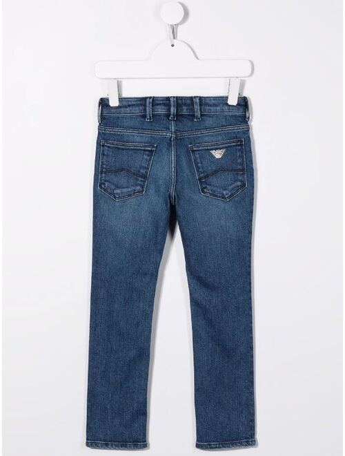 Emporio Armani Kids slim-cut jeans