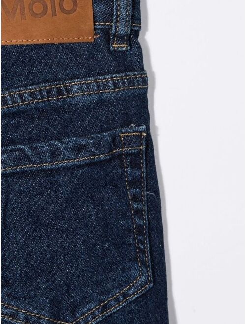 Molo mid-rise straight-leg jeans