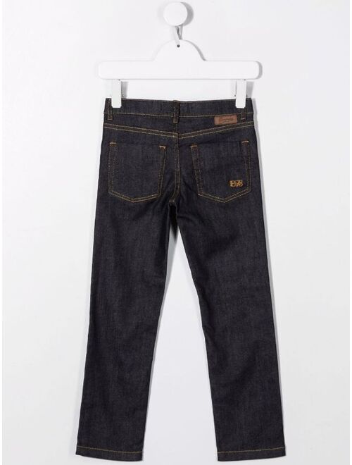 Bonpoint mid-rise slim-fit jeans