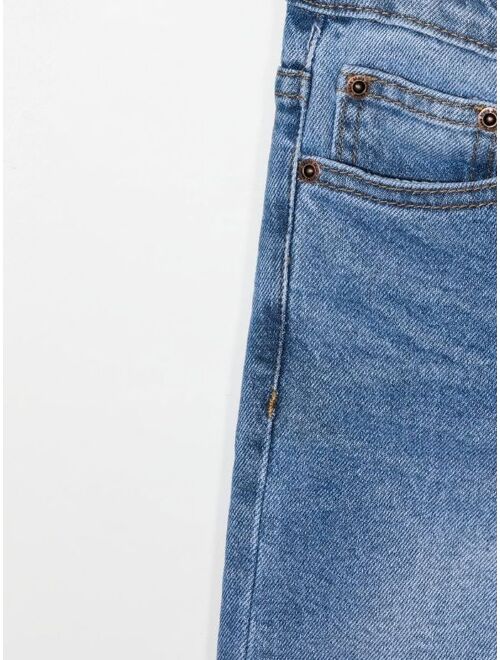 Molo rear logo-patch detail jeans