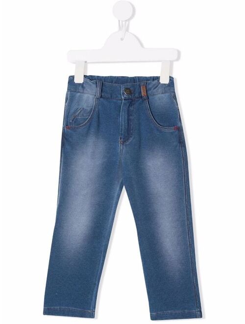 Lapin House faded-effect jeans