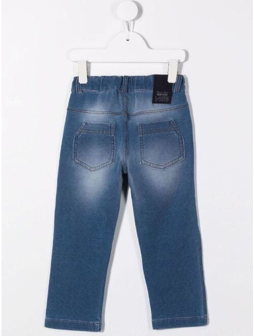 Lapin House faded-effect jeans