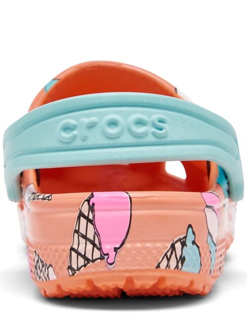 Crocs Toddler Girls Classic Pool Party Clogs from Finish Line