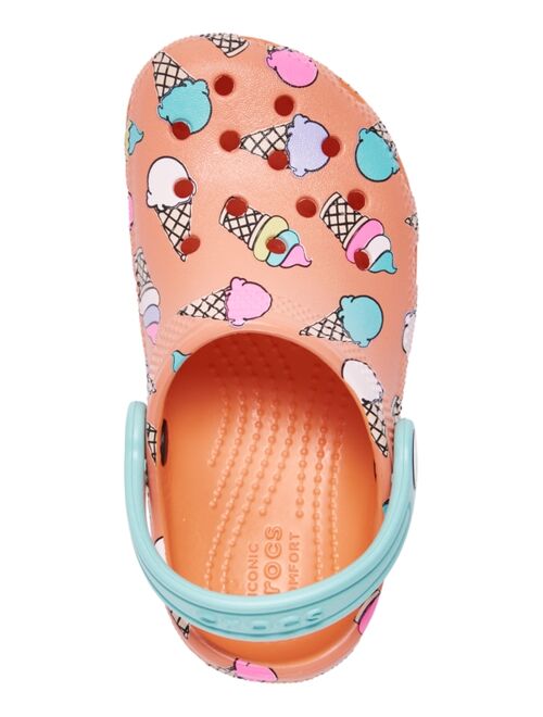 Crocs Toddler Girls Classic Pool Party Clogs from Finish Line
