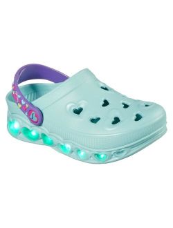 Little Girls Foamies Light Hearted - Unicorns Sunshine Casual Clog Shoes from Finish Line