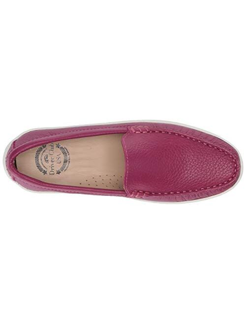 MARC JOSEPH NEW YORK Kids' Leather Boys/Girls Casual Comfort Slip on Moccasin Venetian Loafer Driving Style