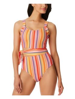 Women's Escape to Pacific Tied One-Piece Swimsuit