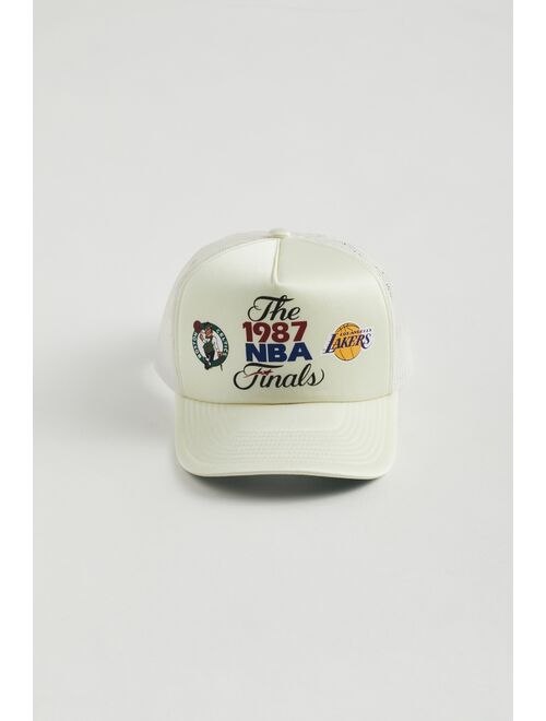 Mitchell & Ness 1987 NBA Finals Trucker Hat