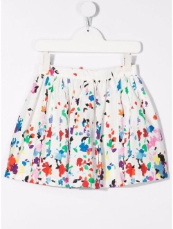 Il Gufo floral print mini skirt