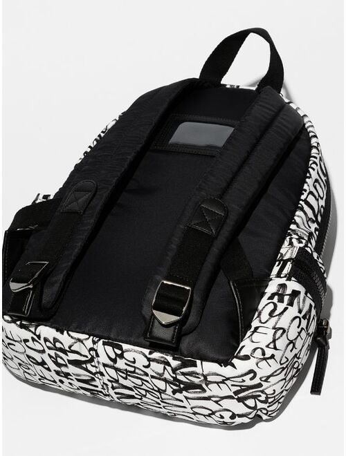 Dolce & Gabbana Kids graffiti print backpack