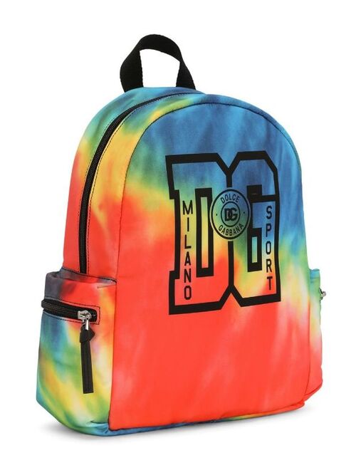Dolce & Gabbana Kids tie-dye backpack
