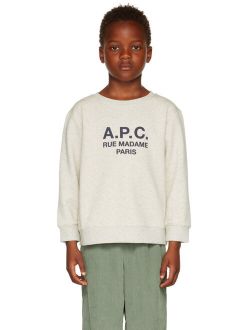 A.P.C. Kids Gray Elie Sweatshirt