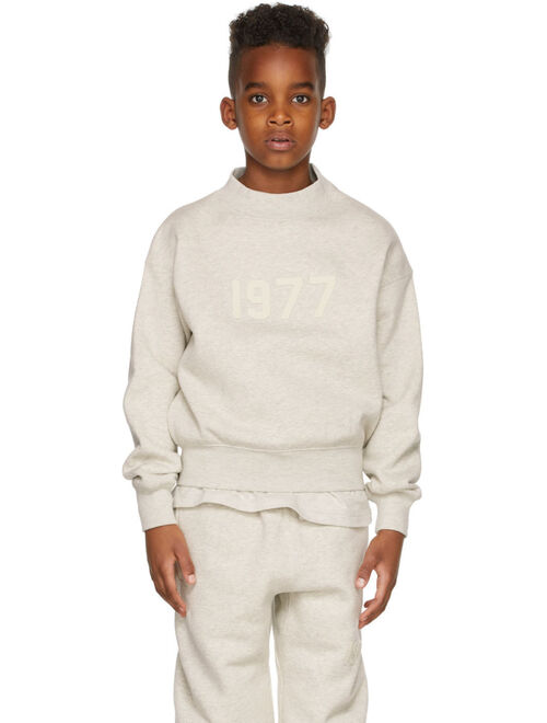 ESSENTIALS Kids Off-White '1977' Sweatshirt