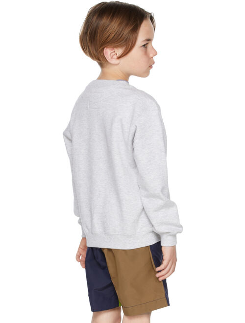 GRAMICCI KIDS Kids Gray One Point Sweatshirt