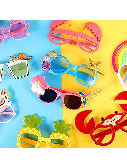 Shaggydogz 10 Pack Summer Sunglasses Party Favors Luau Party Sunglasses 10 Pack Summer Sunglasses Party Favors Luau Party Sunglasses