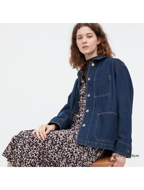 Buy Uniqlo Denim Jacket online Topofstyle