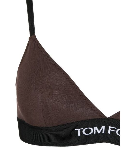 Buy TOM FORD logo-underband bra online | Topofstyle