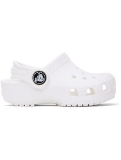 Baby White Classic Clogs