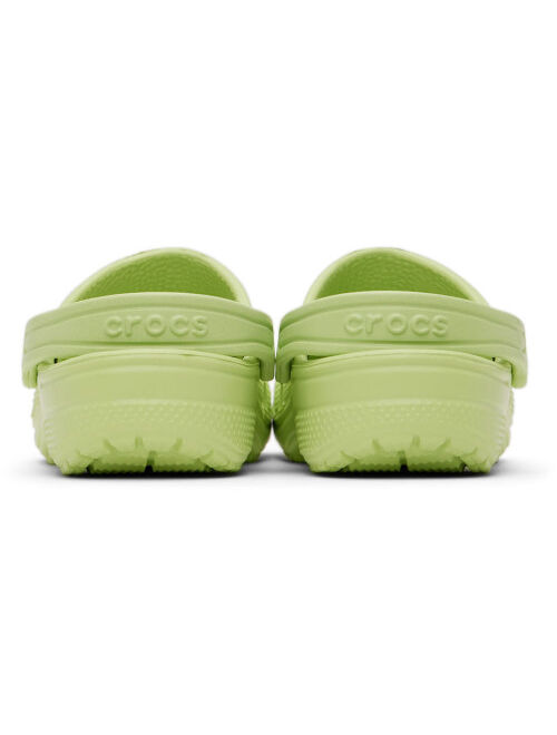 Crocs Kids Green Classic Clogs