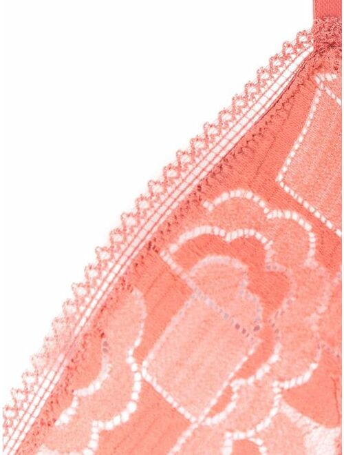 ERES Kiss floral-lace detail bra