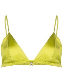 Luxe triangle bra