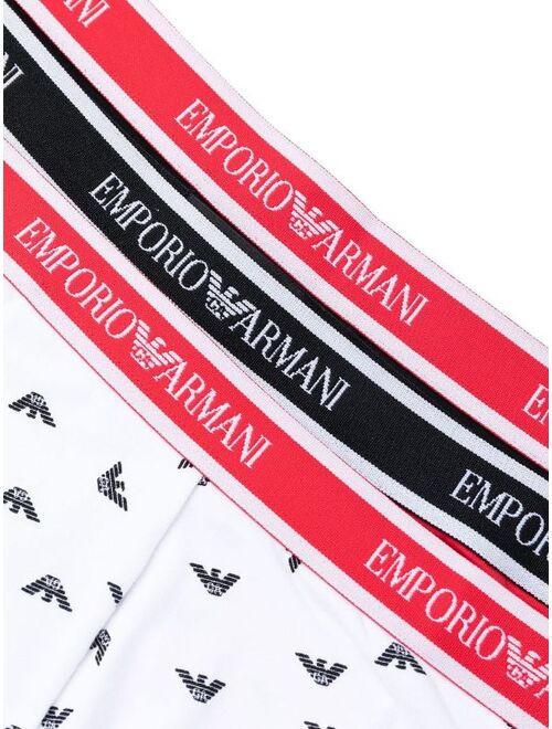 Emporio Armani logo-waistband cotton boxers